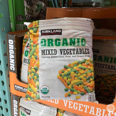Image of Kirkland Signature Frozen Organic Mixed Vegetables - 1 x 2.5 Kilos